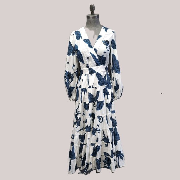 Banana Republic V-neck Wrap Dress - Picture 1 of 6